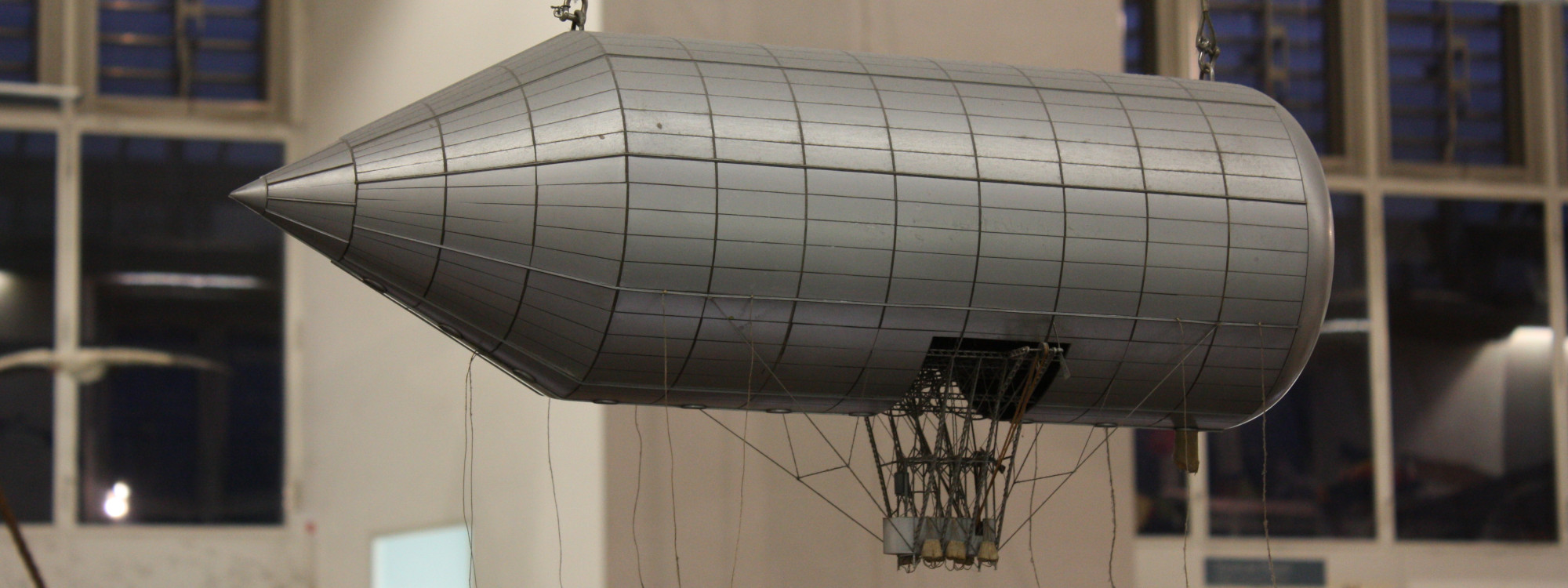 1:50 Model of David Schwarz' airship, Deutsches Museum München, Germany