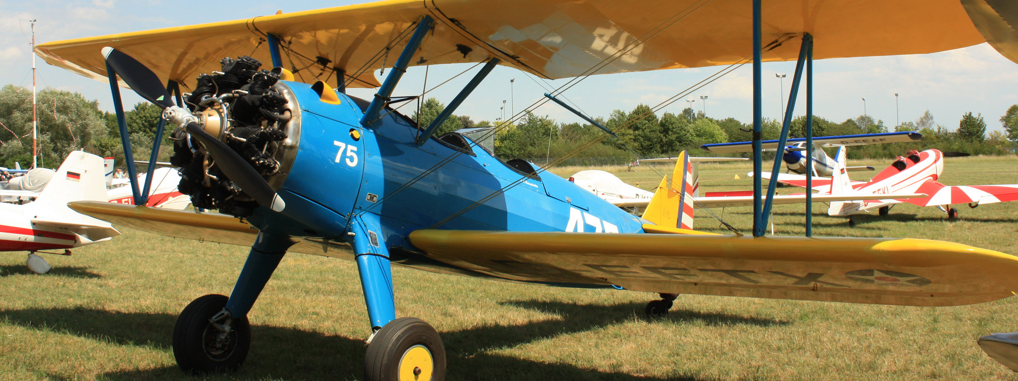 Boeing Stearman, aviation museum Flugwerft Schleißheim, Germany